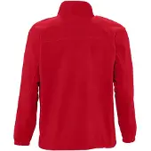 Sols Heren North Full Zip Outdoor Fleece Jacket (Rood)