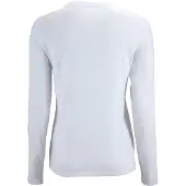 Sols Dames/dames Keizerlijk T-Shirt met lange mouwen (Wit)