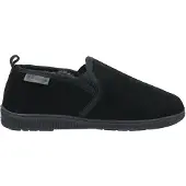Hush puppies Heren Arnold Slip On Leather Slipper (Zwart)