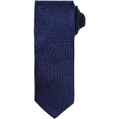 Premier Heren Micro Waffle Formal Work Tie (Pakket van 2) (Marine)