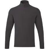 Premier Recyclight Quarter Zip Fleece voor volwassenen (Donkergrijs)