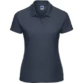 Russell athletic Russell Dames/Dames Klassiek Effen Poloshirt van Polycotton (Franse marine)