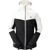 Dare 2b Dames/Dames Iced Waterdichte Ski jas (Reiger Wit/Zwart)