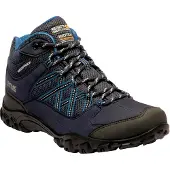Regatta Vrouwen/dames Edgepoint Waterdichte Wandelschoenen (Marine / Benzine)