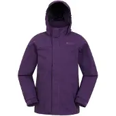 Mountain Warehouse Waterdichte zonnejack voor kinderen (Bes)