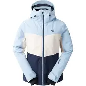 Dare 2b Dames/Dames Iced Waterdichte Ski jas (Gletsjermeer/Navy)
