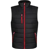 Regatta Thermische bodywarmer Navigate voor heren (Zwart/Klassiek Rood)