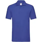 Fruit Of The Loom Heren Premium Katoenen Piqué Poloshirt (Koningsblauw)