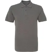 Asquith & Fox Heren Poloshirt met korte mouwen (Houtskool)