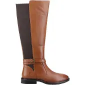 Hush puppies Dames Victoria Leren Lange Laarzen (Tan)