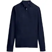 Sols unisex volwassen piqué poloshirt met lange mouwen (Franse marine)