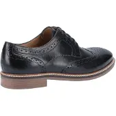Hush puppies Leren herenschoenen Bryson (Zwart)