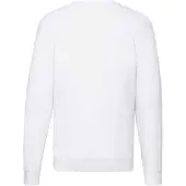 Fruit Of The Loom Unisex Lichtgewicht Raglan Sweatshirt voor volwassenen (Wit)