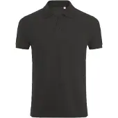 Sols Heren Phoenix Poloshirt met korte mouwen Pique Polo (Houtskool mergel)