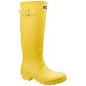Cotswold Sandringham Buckle-Up Womens Wellington Boots (Geel)
