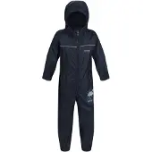 Regatta Great Outdoors Regenpak voor baby's en peuters, model Puddle IV, artikelnummer RG1344 (maat 86), kleur marineblauw