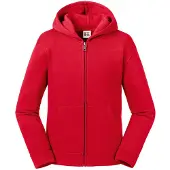Russell athletic Russell Kinderen/kinderen Authentieke Zip Hooded Sweatshirt (Klassiek rood)