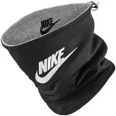 Nike Club Omkeerbare Fleece Halswarmer (Grijze Heide/Zwart/Wit)