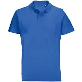 Sols Pulse piqué poloshirt voor volwassenen, uniseks (Koningsblauw)
