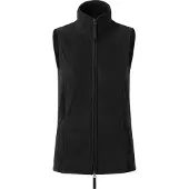 Premier Dames/dames Artisan Fleece Gilet (Zwart)