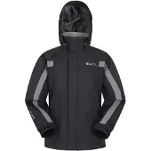Mountain Warehouse Kinder/Kinder Samson II Waterdichte Jas (Zwart)