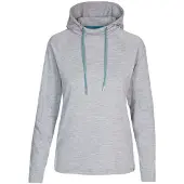 Trespass Dames/dames Hattie Active Hoodie (Platina grijs gemêleerd)