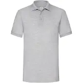 Fruit Of The Loom Heren 65/35 Zwaargewicht Poloshirt (Heide Grijs)