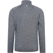Mountain Warehouse Heren Power Quarter Zip Midlayer (Zwart)