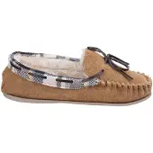 Cotswold Dames/Dames Kilkenny Klassiek Bont gevoerde Mocassinslippers (Tan)