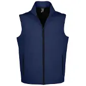 Sol Unisex Race Softshell Gilet voor volwassenen (Franse marine)