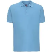 Russell athletic Russell Heren Ultimate Piqué Katoen Poloshirt (Hemelsblauw)