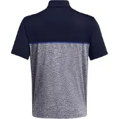 Under Armour Heren Playoff 3.0 gestreept poloshirt (Nachtblauw/Royaalblauw/Nachtblauw)