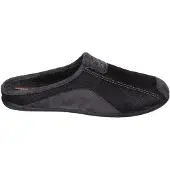 Cotswold Heren Westwell Slip On Mule Slippers (Zwart)