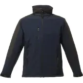 Regatta Heren Hydroforce 3-laags Membraan Waterdichte Ademende Softshell-jassen (Marine / Zwart)