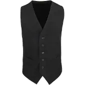 Premier Heren gevoerde bodywarmer (Zwart)