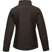 Regatta Opvallende Dames/dames Ablaze Afdrukbaar Soft Shell-jasje (Zwart/Klassiek Rood)