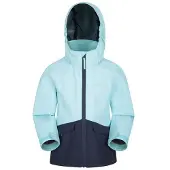 Mountain Warehouse Kinder/Kids Cloud Burst Waterdicht Jasje (Teal)