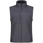 Regatta Heren Flux Softshell Bodywarmer / Mouwloos Jasje Waterafstotend en Windbestendig (Afdichting Grijs)
