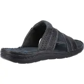 Hush puppies Heren Archer Leren Muiltjes (Zwart)