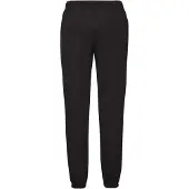 Fruit Of The Loom Heren Elastische manchet Joggingbroek (Zwart)