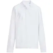 Sols unisex volwassen piqué poloshirt met lange mouwen (Wit)
