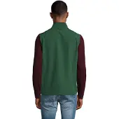 Sols Heren Rallye Soft Shell Bodywarmer Jacket (Fles groen)