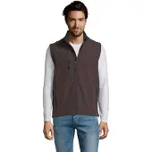 Sol Heren Rallye Softshell Mouwloos Gilet (Donkere chocolade)