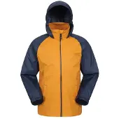 Mountain Warehouse Torrent II Waterdichte Jas voor kinderen/Kinderen (Geel)