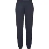 Fruit Of The Loom Heren Elastische manchet Joggingbroek (Deep Navy)