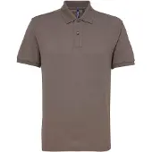 Asquith & Fox Heren Poloshirt met korte mouwen Prestatiemengsel (Leisteen)