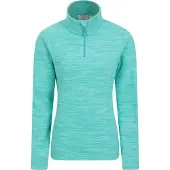 Mountain Warehouse Dames/dames Snowdon Gemêleerd Fleece Top (Turquoise)