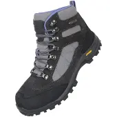 Mountain Warehouse Dames/Dames Storm Suède Waterdichte Wandelschoenen (Grijs)