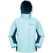 Mountain Warehouse Shelly Waterdichte Jas voor Kinderen/Kinderen (Turquoise)