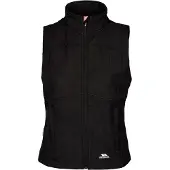 Trespass - "Mereb TP50" damesvest, lichtgewicht, model TP6993 (maat S) (zwart, aardekleurig)